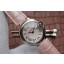 Imitation Cartier Ballon Bleu Ladies 28MM White Dial Pink Leather Strap Ronda Quartz Cartier WJ01199