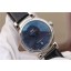 IWC TW Da Vinci IW3566 Blue Dial Black Leather Strap IWC WJ00266