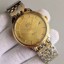 Omega MK De Ville 39.5mm Yellow Dial Diamonds Markers Bezel Bracelet WJ01023