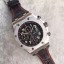 Replica Audemars-Piguet Royal Oak Offshore Black Theme Black Leather Strap WJ00217