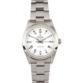 Air-King Rolex 14000 White Roman Dial JW0021