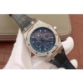 Audemars-Piguet Royal Oak 41mm 26574 Blue Dial Leather Strap WJ00055