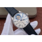 Best IWC AZ Portuguese Tourbillon IW5046 White Dial Blue Markers IWC WJ01330