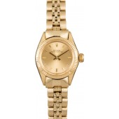 Best Lady Rolex 18K Oyster Perpetual 6619 JW0366