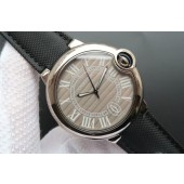 Cartier Ballon Bleu XL 46mm Gray Dial Nylon Strap WJ01096