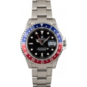 Certified Rolex GMT Master II Ref 16710 'Pepsi' Bezel Insert JW0169