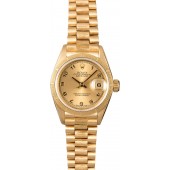 Copy Ladies Rolex Presidential Datejust 69278 Bark JW0357