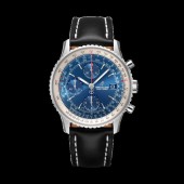 Hot Replica Breitling Navitimer 1 Chronograph 41 Steel Aurora Blue WJ01042