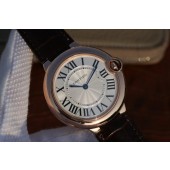 Imitation Cartier Ballon Bleu 46mm White Textured Dial WJ00686