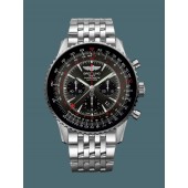 Imitation Cheap Breitling Navitimer 1 B04 Chronograph GMT 48 Steel Limited Stratos Gray Breitling WJ01124