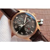 Imitation Cheap IWC Pilot Chrono IW387803 Leather Strap WJ00179