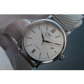 Imitation IWC MK Portofino IW356505 Automatic White Dial Mesh Bracelet WJ00775