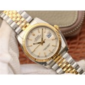 Imitation Rolex DateJust 36 126233 White Dial Stick Markers Jubilee Bracelet Rolex WJ00151