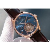 IWC Portuguese Tourbillon Power Reserve Moonphase Blue Dial WJ00124