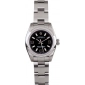 Ladies Rolex Oyster Perpetual 176200 Black JW0333