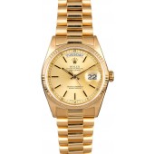 Luxury Champagne Dial Rolex President 18038 JW0183