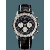 Replica Best Quality Breitling Navitimer 1 B01 Chronograph 46 Steel Black WJ00337