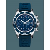 Replica Breitling Superocean Chronograph 42 Steel Mariner Blue WJ01306