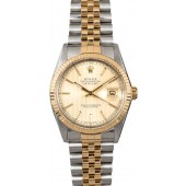 Replica Datejust Rolex Champagne 16013 Jubilee JW0198