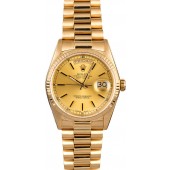 Replica Rolex President 18038 Day-Date Yellow Gold JW2306