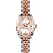 Replica Rose Gold Ladies Datejust JW0632