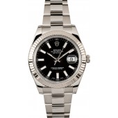 Rolex Datejust 116334 Black Index Dial JW1798