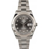 Rolex Datejust II 116334 Rhodium Diamond JW1935