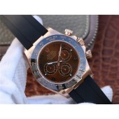 Rolex Daytona 116515 Chocolate Dial Black Rubber Strap WJ00872