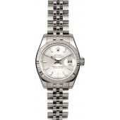 Rolex Lady Datejust 179174 Silver Luminescent Dial JW0543