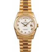 Rolex Presidential Day-Date 118208 Roman Dial JW2340