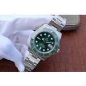 Rolex Submariner 116610 LV Green Ceramic V7 A3135 Rolex WJ01220