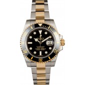 Rolex Submariner 116613 Black Diamond Dial JW2411